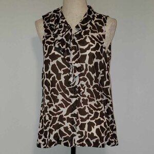Ann Taylor Loft Sleeveless Blouse Size Medium